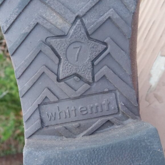 whitemt brown booties sz 7 - Picture 4 of 14